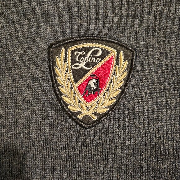 Tonino Lamborghini Men's Pull Over Wool Sweater - Size L - Picture 5 of 7